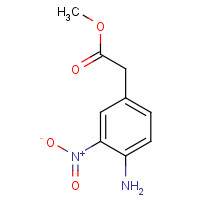 28694-94-2 Methyl (4-amino-3-nitrophenyl)acetate chemical structure