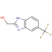 6758-34-5 1H-benzimidazole-2-methanol, 5-(trifluoromethyl)- chemical structure