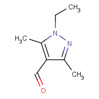 701911-46-8 1-ethyl-3,5-dimethyl-1H-pyrazole-4-carbaldehyde chemical structure