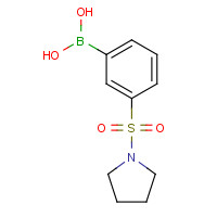 871329-61-2 [3-(1-Pyrrolidinylsulfonyl)phenyl]boronic acid chemical structure