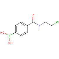 874460-05-6 {4-[(2-Chloroethyl)carbamoyl]phenyl}boronic acid chemical structure