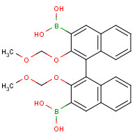 957111-26-1 [2,2'-Bis(methoxymethoxy)-1,1'-binaphthalene-3,3'-diyl]diboronic acid chemical structure