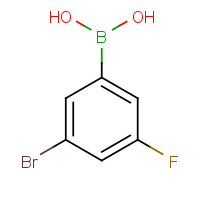849062-37-9 (3-Bromo-5-fluorophenyl)boronic acid chemical structure