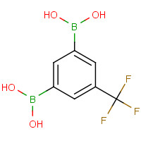 913835-35-5 [5-(Trifluoromethyl)-1,3-phenylene]diboronic acid chemical structure