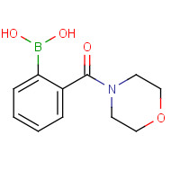 874219-17-7 [2-(4-Morpholinylcarbonyl)phenyl]boronic acid chemical structure