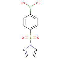 957061-02-8 [4-(1H-Pyrazol-1-ylsulfonyl)phenyl]boronic acid chemical structure