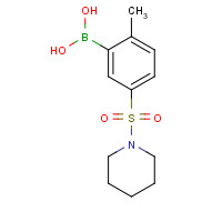 871333-00-5 [2-Methyl-5-(1-piperidinylsulfonyl)phenyl]boronic acid chemical structure