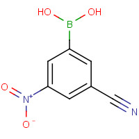 913835-33-3 (3-Cyano-5-nitrophenyl)boronic acid chemical structure