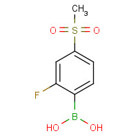 957060-85-4 [2-Fluoro-4-(methylsulfonyl)phenyl]boronic acid chemical structure