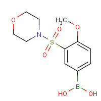 871333-02-7 [4-Methoxy-3-(4-morpholinylsulfonyl)phenyl]boronic acid chemical structure
