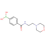 913835-45-7 (4-{[2-(4-Morpholinyl)ethyl]carbamoyl}phenyl)boronic acid chemical structure
