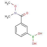 723281-57-0 {3-[Methoxy(methyl)carbamoyl]phenyl}boronic acid chemical structure