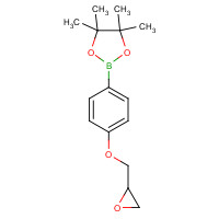 664991-83-7 4,4,5,5-Tetramethyl-2-[4-(2-oxiranylmethoxy)phenyl]-1,3,2-dioxaborolane chemical structure