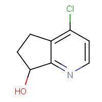 126053-15-4 4-chloro-6,7-dihydro-5h-cyclopenta[b]pyridin-7-ol chemical structure