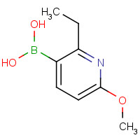 848360-87-2 (2-Ethyl-6-methoxy-3-pyridinyl)boronic acid chemical structure