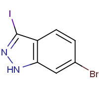 885521-88-0 6-bromo-3-iodo-1H-indazole chemical structure
