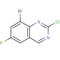 953039-63-9 8-Bromo-2-chloro-6-fluoroquinazoline chemical structure