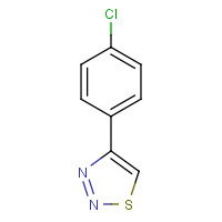 18212-23-2 4-(4-Chlorophenyl)-1,2,3-thiadiazole chemical structure