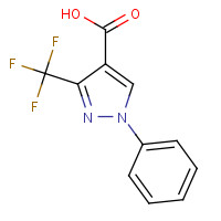 142818-01-7 1-Phenyl-3-(trifluoromethyl)-1H-pyrazole-4-carboxylic acid chemical structure