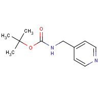 111080-65-0 tert-Butyl (pyridin-4-ylmethyl)carbamate chemical structure