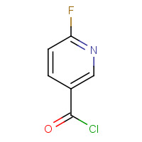 65352-94-5 6-Fluoronicotinoyl chloride chemical structure