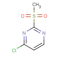 97229-11-3 4-chloro-2-(methylsulfonyl)pyrimidine chemical structure