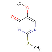 1671-08-5 5-Methoxy-2-(methylsulfanyl)-4(3H)-pyrimidinone chemical structure