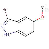 885519-30-2 3-bromo-5-methoxy-1H-indazole chemical structure