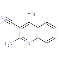 28448-11-5 2-Amino-4-methyl-3-quinolinecarbonitrile chemical structure
