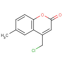 41295-65-2 2H-1-benzopyran-2-one, 4-(chloromethyl)-6-methyl- chemical structure