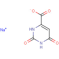 154-85-8 sodium 2,6-dioxo-1,2,3,6-tetrahydro-4-pyrimidinecarboxylate chemical structure