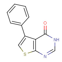 35978-39-3 5-phenylthieno[2,3-d]pyrimidin-4-ol chemical structure
