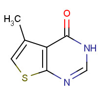 43088-64-8 5-Methylthieno[2,3-d]pyrimidin-4(3H)-one chemical structure