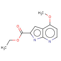 290332-97-7 Ethyl 4-methoxy-1H-pyrrolo[2,3-b]pyridine-2-carboxylate chemical structure