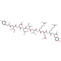 163887-48-7 L-Tyrosyl-D-isoleucyl-D-asparaginyl-D-leucyl-D-isoleucyl-L-threonyl-D-arginyl-D-glutaminyl-L-arginyl-L-tyrosinamide chemical structure