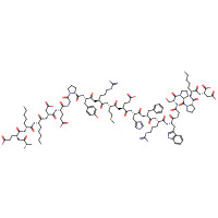 17908-57-5 L-Alanyl-L-a-glutamyl-L-lysyl-L-lysyl-L-a-aspartyl-L-a-glutamylglycyl-L-prolyl-L-tyrosyl-L-arginyl-L-methionyl-L-a-glutamyl-L-histidyl-L-phenylalanyl-L-arginyl-L-tryptophylglycyl-L-seryl-L-prolyl-L-prolyl-L-lysyl-L-aspartic acid chemical structure