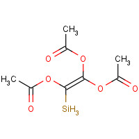 4130-08-9 2-Silylethene-1,1,2-triyl triacetate chemical structure