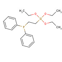 18586-39-5 diphenyl(2-(triethoxysilyl)ethyl)phosphine chemical structure