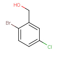 60666-70-8 (2-Bromo-5-chlorophenyl)methanol chemical structure