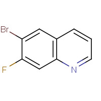 127827-52-5 6-Bromo-7-fluoroquinoline chemical structure