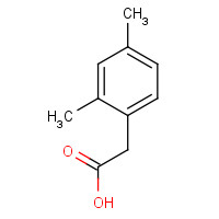 6331-04-0 (2,4-dimethylphenyl)acetic acid chemical structure