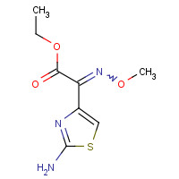 60846-15-3 Ethyl (2-amino-1,3-thiazol-4-yl)(methoxyimino)acetate chemical structure