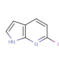 189882-32-4 6-Iod-1H-pyrrolo[2,3-b]pyridin chemical structure