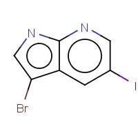 900514-06-9 3-Bromo-5-iodo-1H-pyrrolo[2,3-b]pyridine chemical structure