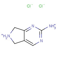 157327-52-1 2-Ammonio-6,7-dihydro-5H-pyrrolo[3,4-d]pyrimidin-6-ium dichloride chemical structure