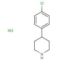6652-06-8 4-(4-Chlorophenyl)piperidine hydrochloride (1:1) chemical structure