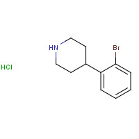 1198285-51-6 4-(2-Bromophenyl)piperidine hydrochloride (1:1) chemical structure