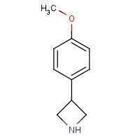 7215-07-8 3-(4-Methoxyphenyl)azetidine chemical structure