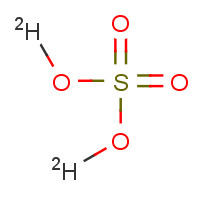 13813-19-9 sulfuric acid-d<sub>2</sub> chemical structure