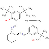 135616-36-3 (1S,2S)-N,N′-bis-[3,5-di-tert-butylsalicylidene]-1,2-cyclohexanediamine chemical structure